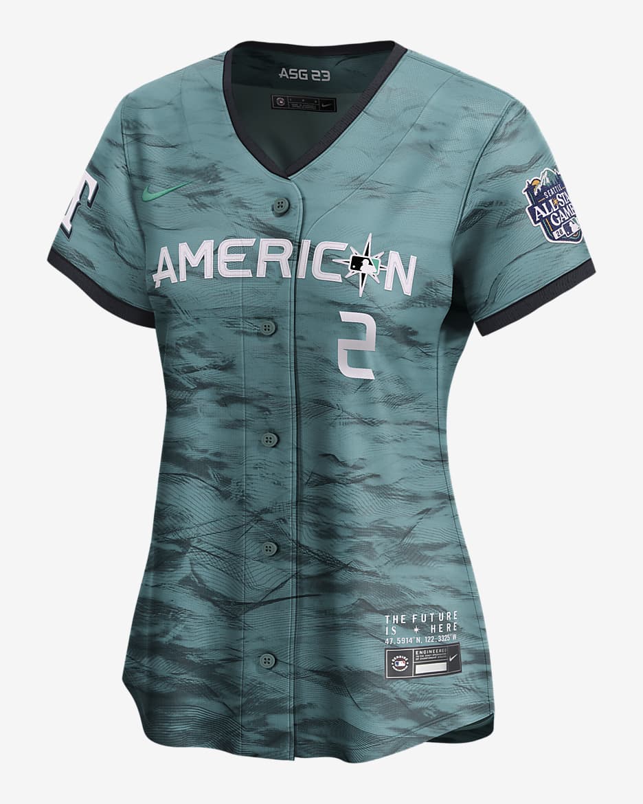 Marcus Semien American League 2023 All-Star Game Women's Nike MLB Limited  Jersey. Nike.com